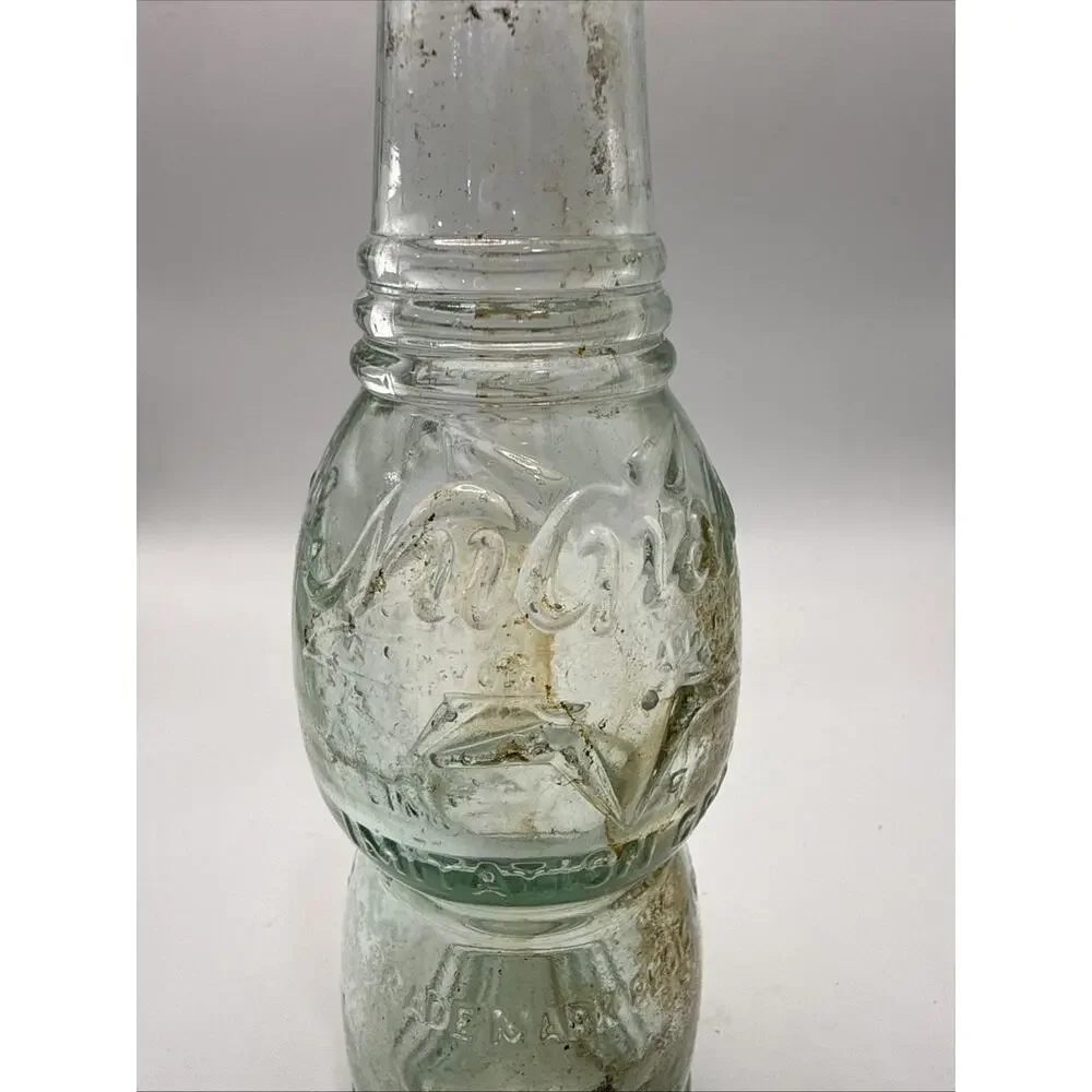 Rare Antique Nugrape Soda Bottle 6oz 1949 Pat. 1920